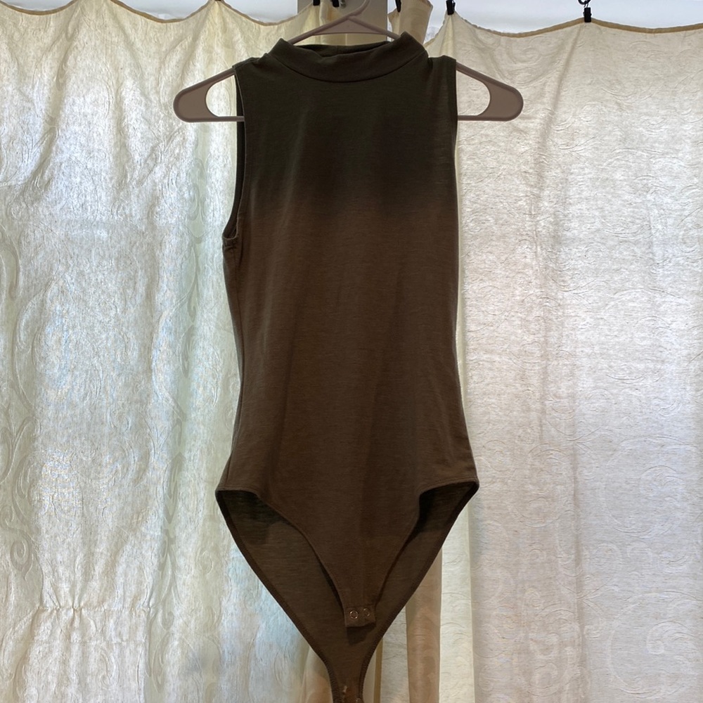 F21 Bodysuit green